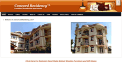 Desktop Screenshot of concordresidency.com