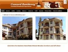 Tablet Screenshot of concordresidency.com